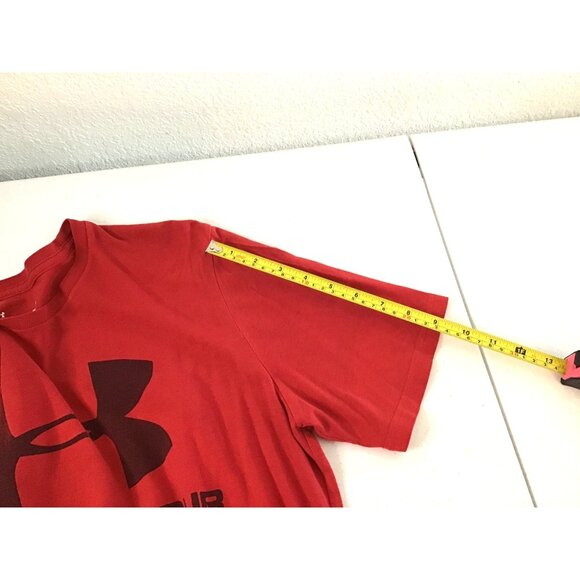Under Armour Red HeatGear Mens T-Shirt Size M - Picture 5 of 7